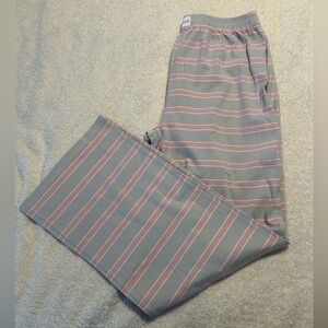 Parke Valentine’s Day Boxer Pants Lavender Darling Stripe Size XL New
